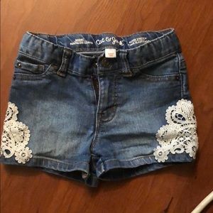 3T blue jean shorts